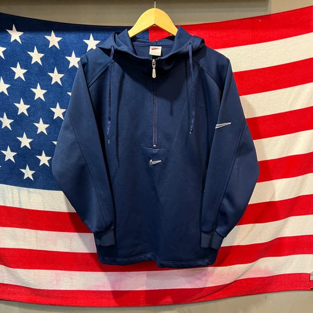 나이키 재팬 후드 반집업 져지