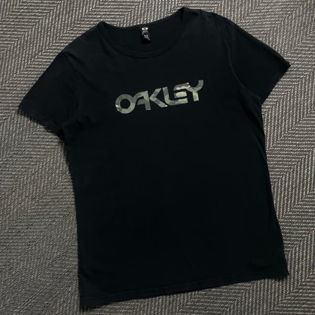 오클리 카모 로고 Mark ll 반팔 티셔츠 y 4682