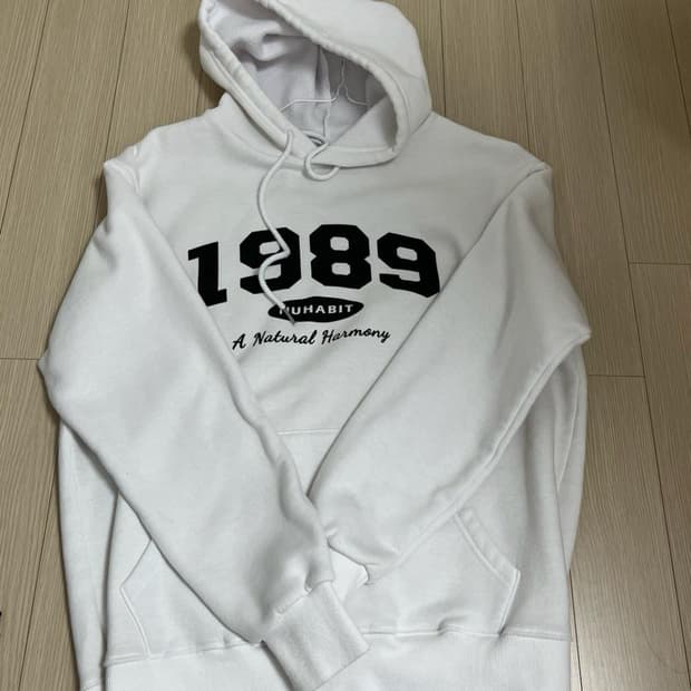 1989 스탠다드 화이트 후드티
