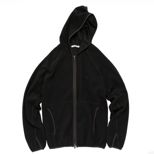 [2] 폴리테루 휴먼인덱스 휴먼 저지 집 후드 후디 집업 블랙