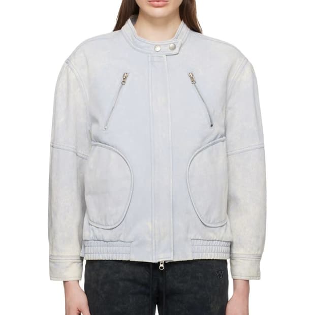 오픈와이와이 데님 봄버 자켓