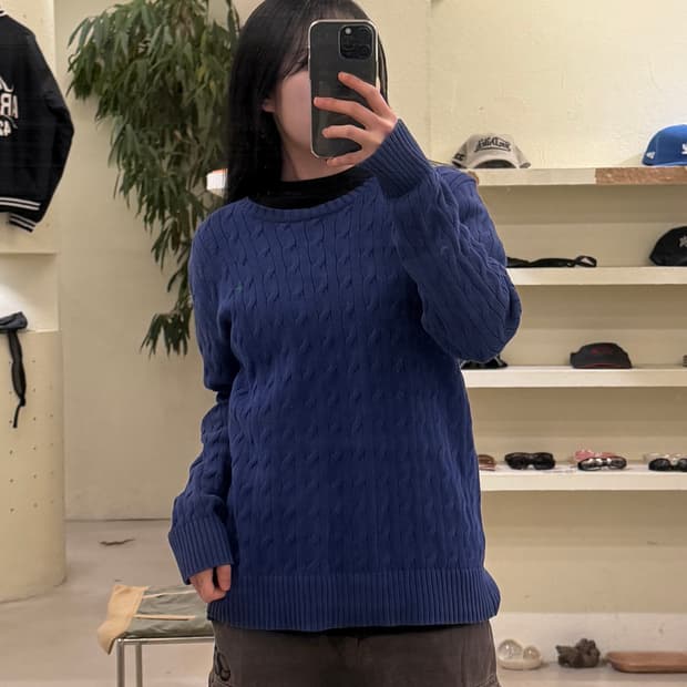 폴로 랄프로렌 포니 케이블 니트 U378