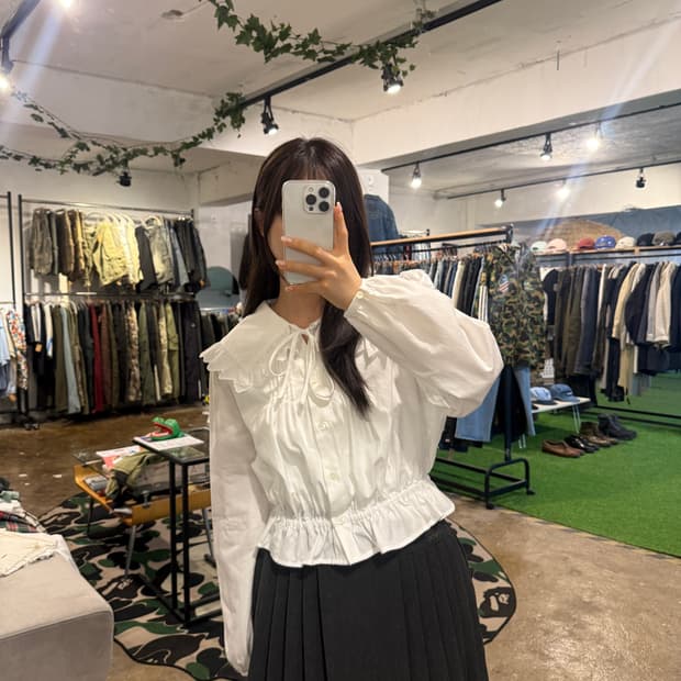 포에토 Sierra collar blouse