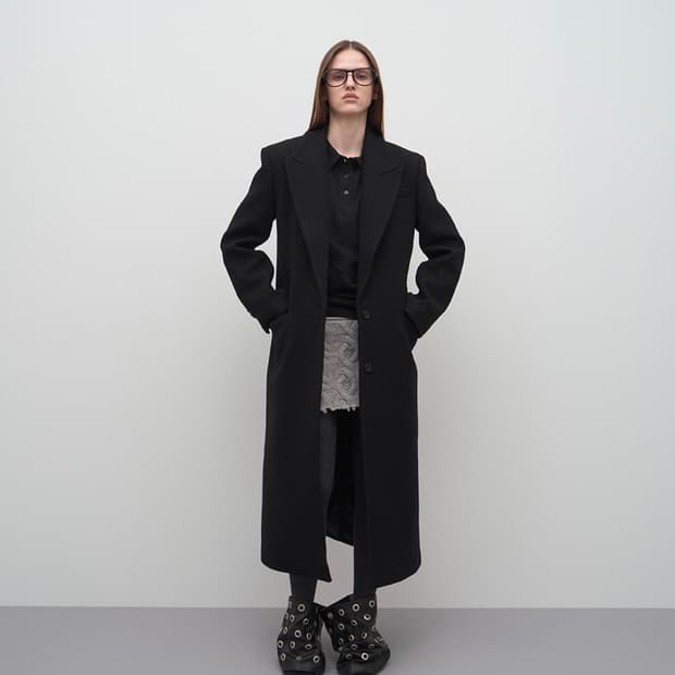 Lcdc tm 롱코트 블랙