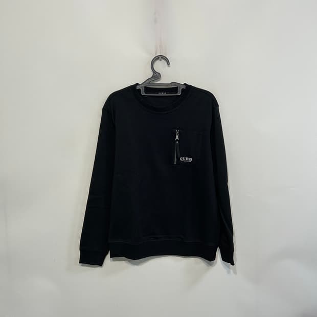 게스 남성 기모 맨투맨 100