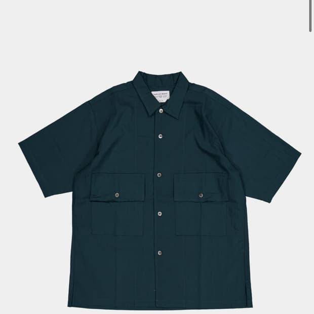 엔즈앤드민즈 25ss corfu shirts 셔츠 darkgreen컬러