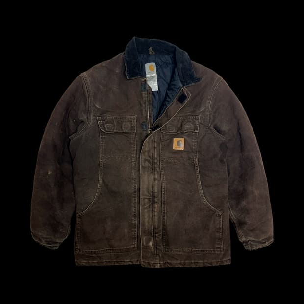 칼하트 c26 디트로이트 다크브라운 자켓
