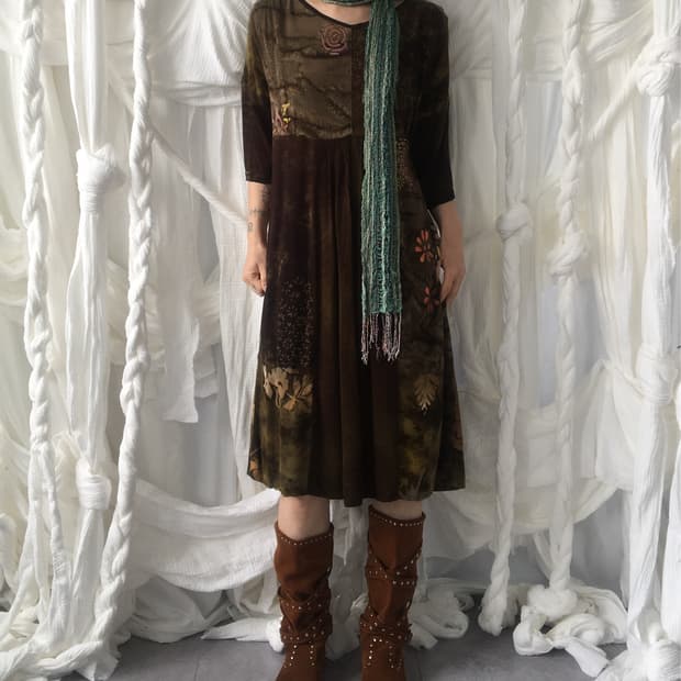 Ethnic mood onepiece