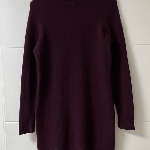 폴로 울 원피스 폴로캐시미어 원피스