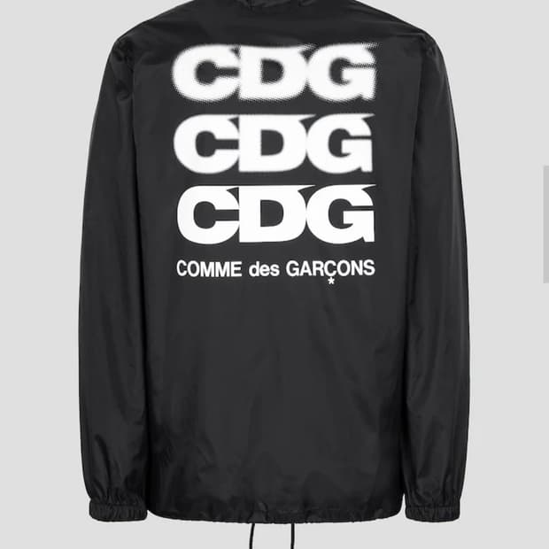 꼼데가르송 CDG 코치자켓 블랙 M