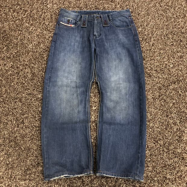 디젤 00s 워싱 데님 팬츠