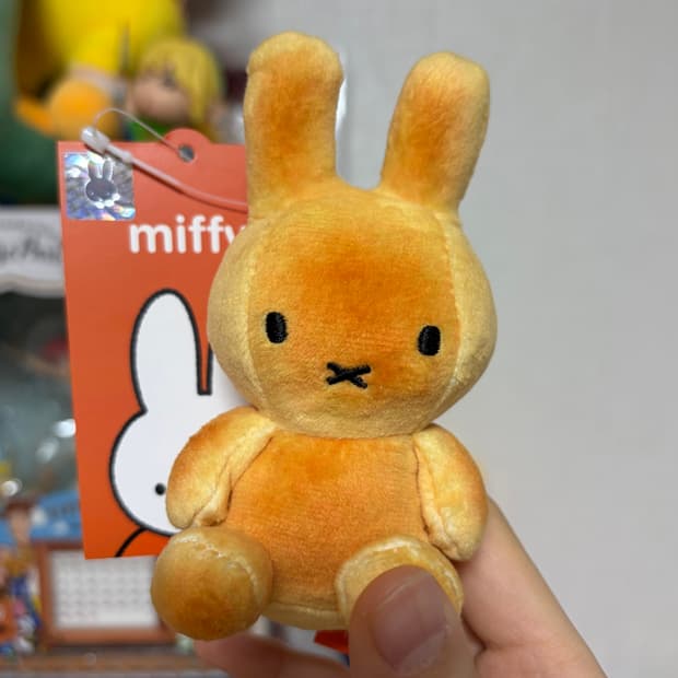 미피 구운빵 인형 키링