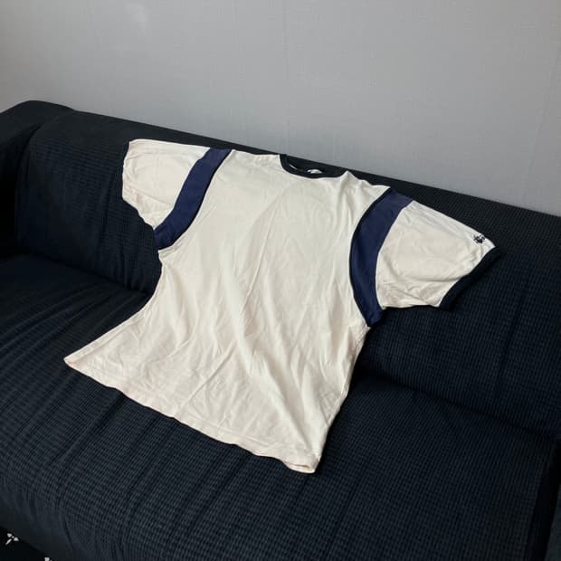올드 스투시 볼링 티셔츠 Ivory