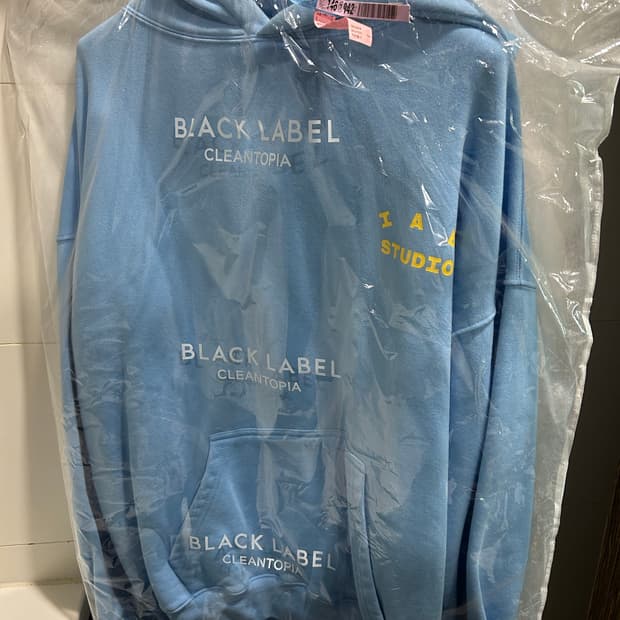 (2xl, 가격 변동x) 아이앱스튜디오 스카이블루레몬 후드티