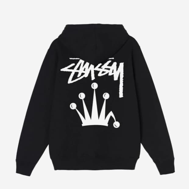 스투시 스탁 크라운 후드