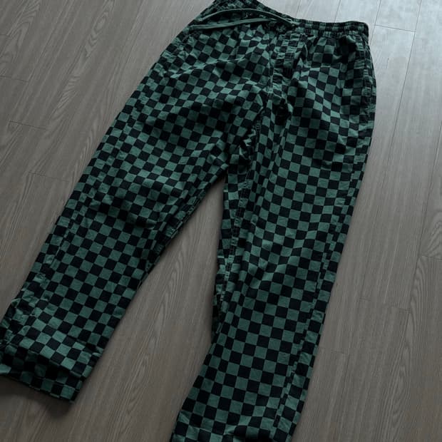 반스 체커보드 팬츠