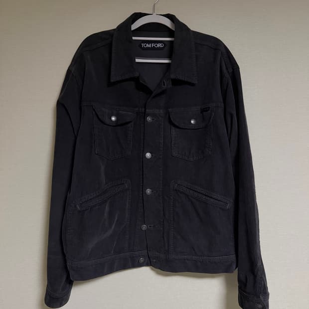 [XL]TOM FORD 코듀로이 트러커 자켓