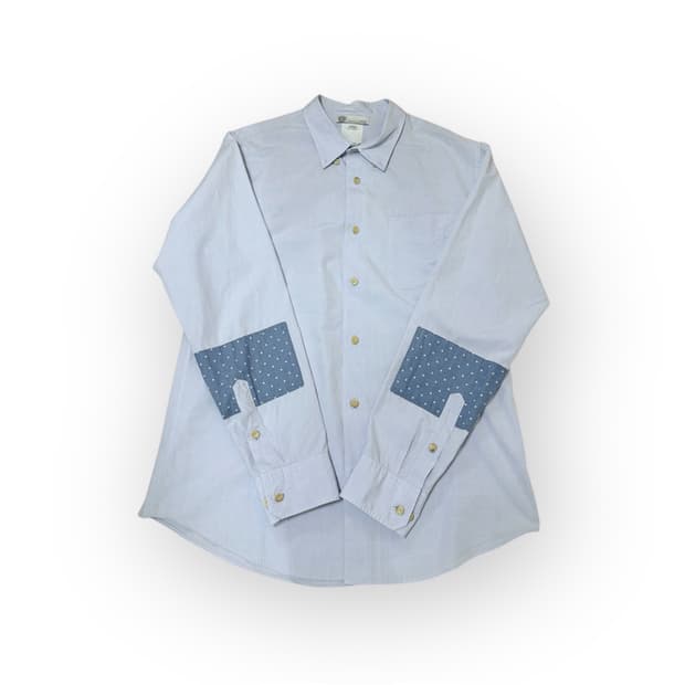 Visvim Dot Patch Cotton Linen Shirt -