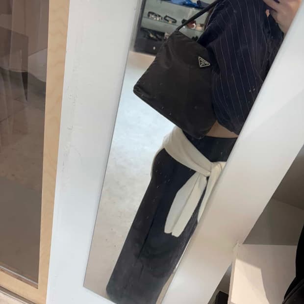 프라다 나일론백
