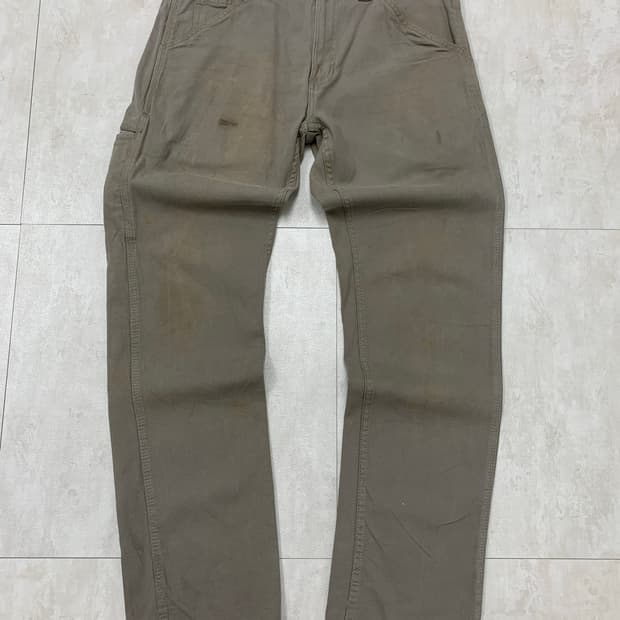 Ridgecut 그레이 코튼 팬츠 #345