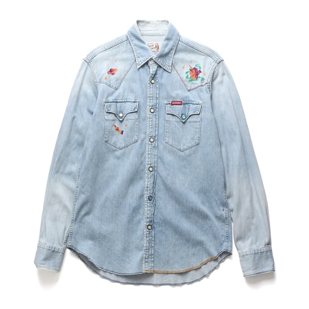 HYSTERIC GLAMOUR Western Denim Shirt