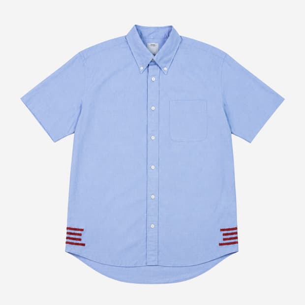 Visvim 버튼 다운 셔츠