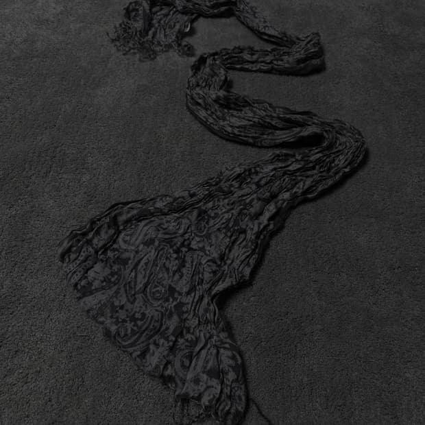 Vintage vkei punk mood enthic scarf