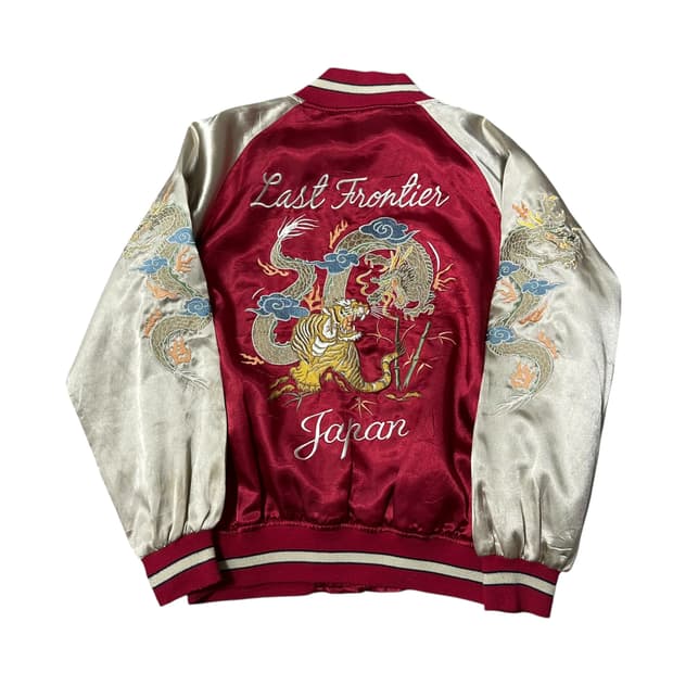 ✨ (바배) 제퍼니즈 트레디셔널 타이거 x 드래곤 스카쟌 자켓
