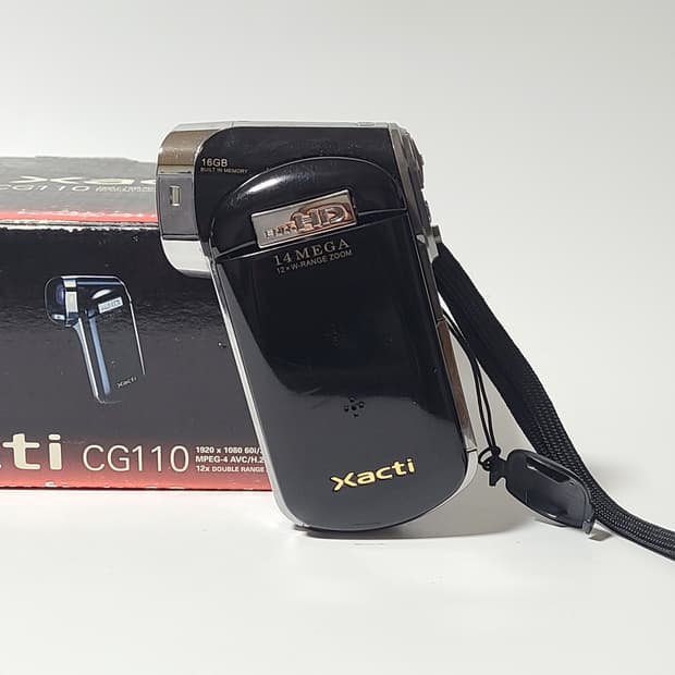 산요 작티 DMX-CG110 빈티지 캠코더 디카 디지털카메라