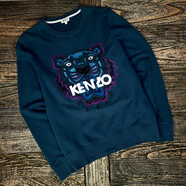 [KENZO] 겐조 타이거 로고 맨투맨 P00813