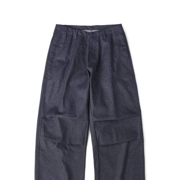 해칭룸 스노우진 워시드 인디고 4size