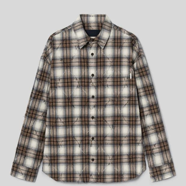 준지 26ss 신상 아가일셔츠