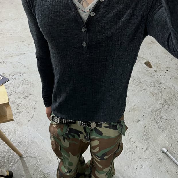 Grand Leaf layered long tee