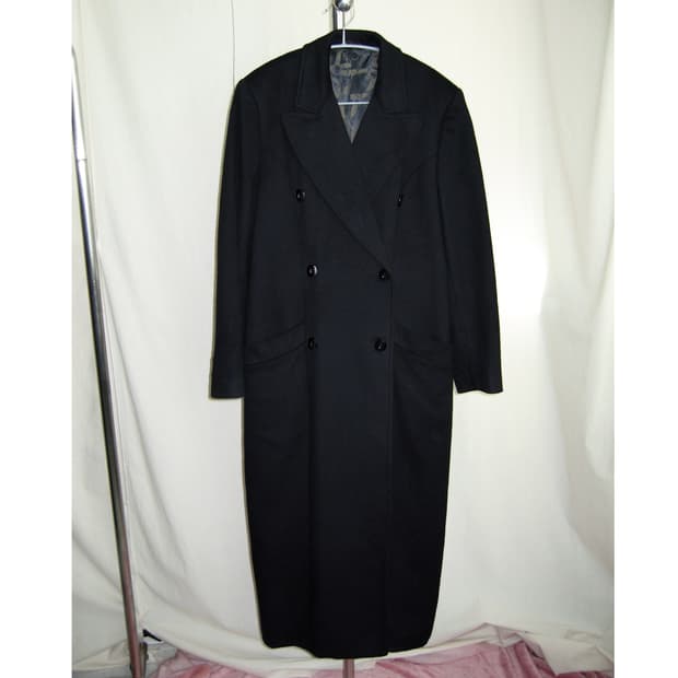 Zanobetti 캐시미어 100 더블 맥시 코트 (Italy)