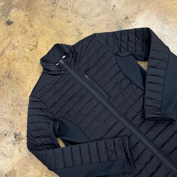 [정품/M] 노스페이스 블랙 퀼팅 자켓 b10