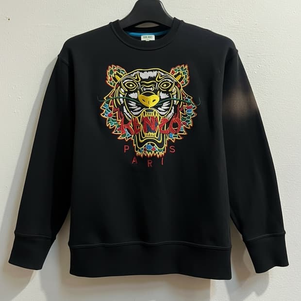겐조 타이거 로고 스웻셔츠
