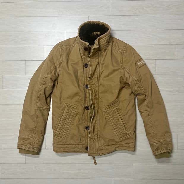 아베크롬비 아디론댁 자켓 베이지 M 