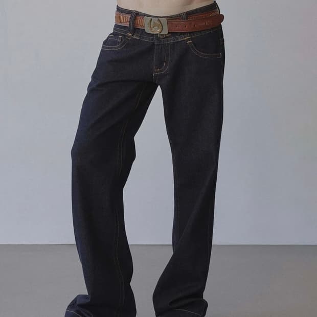 스컬프터 Union Jack Engineered Denim Indigo
