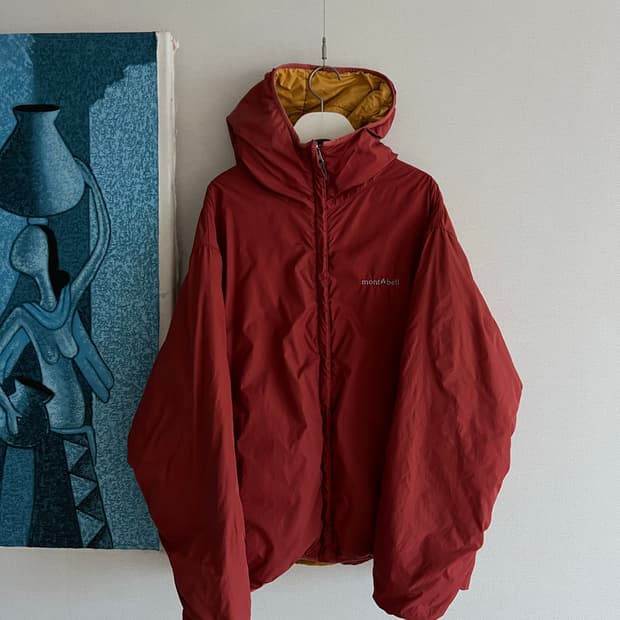재팬 몽벨 리버시블 패디드자켓