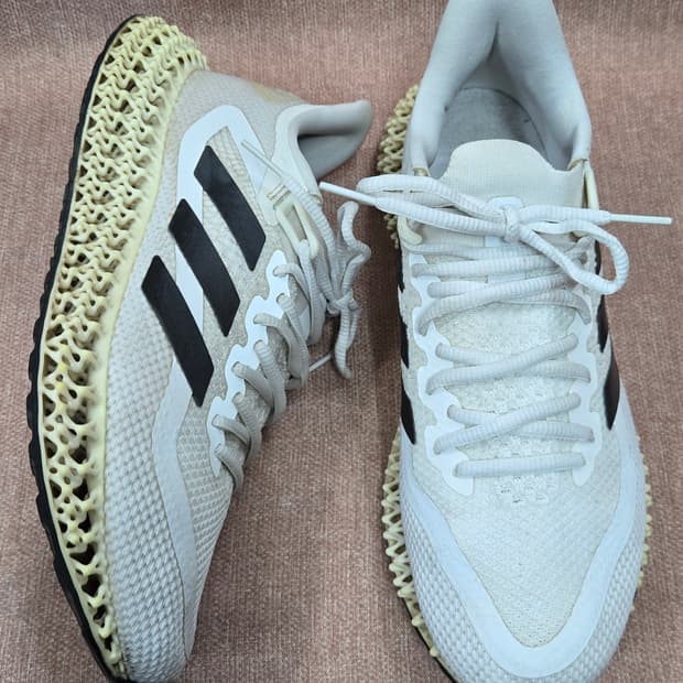 아디다스 265mm-  4D 포워드 2 클라우드 화이트 코어 블랙