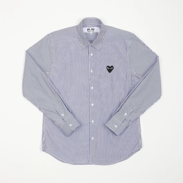 꼼데가르송 스트라이프 셔츠