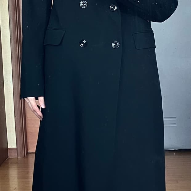 알렉산더 맥퀸 더블 롱코트