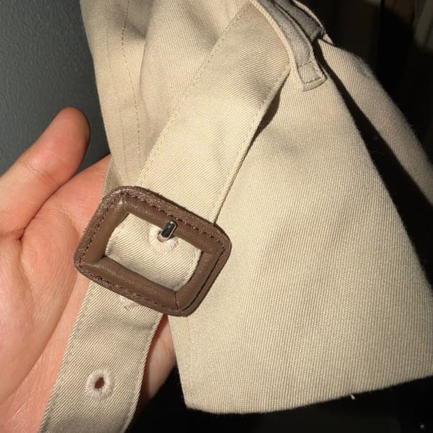 빈티지 버버리 트렌치 코트