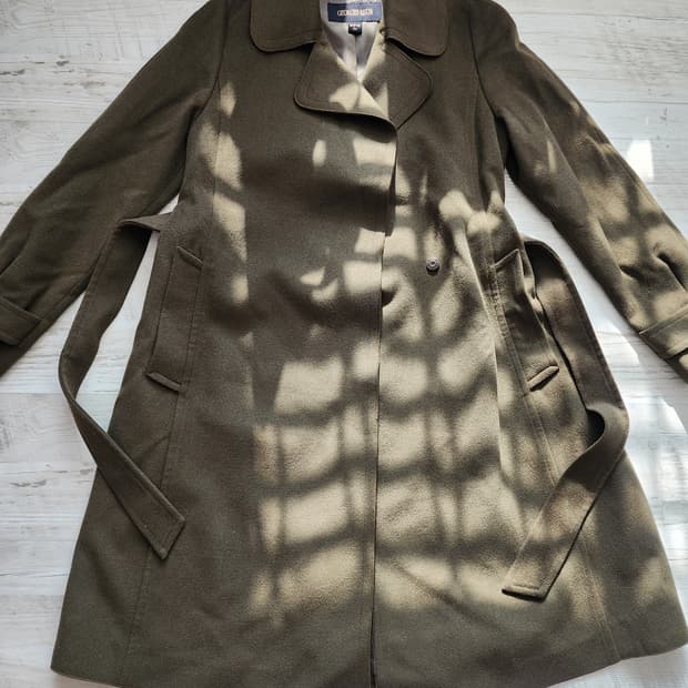 GEORGES RECH 조르쥬 레쉬 코트 팜. (55~66) 올리브 그린