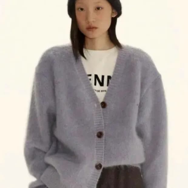 새 시엔느 춘추동 모헤어 가디건 F 44-77