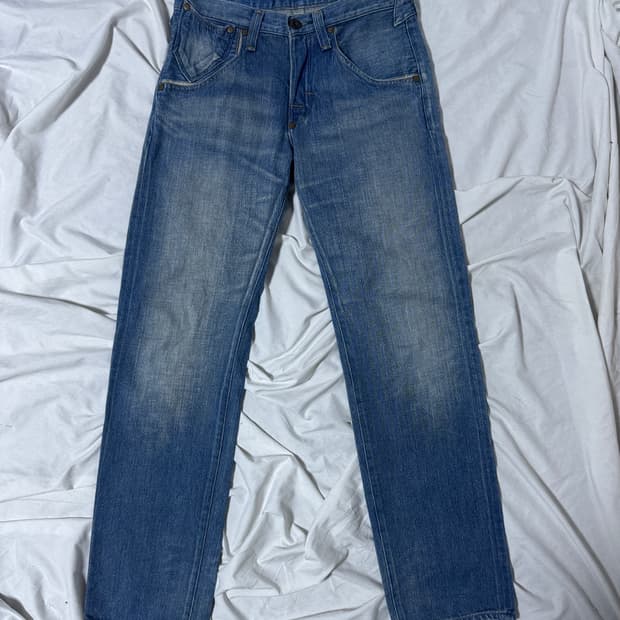 00s 리바이스 신치백 셀비지 데님팬츠