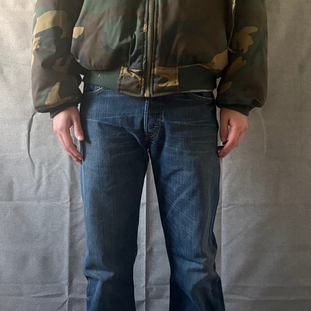 리바이스 501 중청 데님 31/32