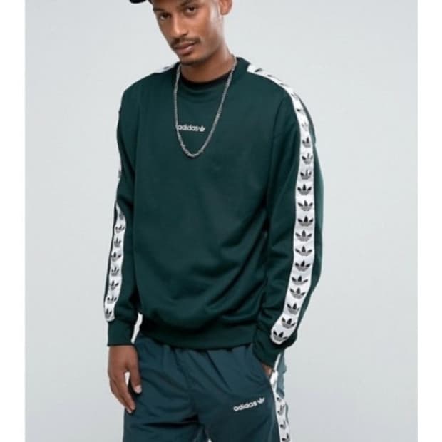 아디다스 파이어버드 TNT 맨투맨 그린 105