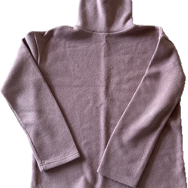 바이올렛 목폴라 니트