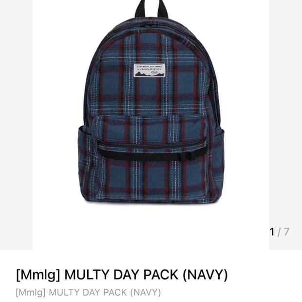 [Mmlg] MULTY DAY PACK (NAVY)